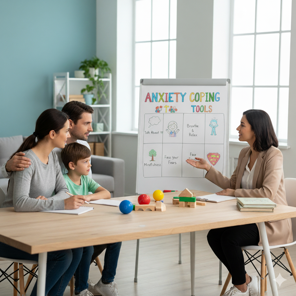 Çocuklarda Anksiyete ile Başa Çıkma Yöntemleri